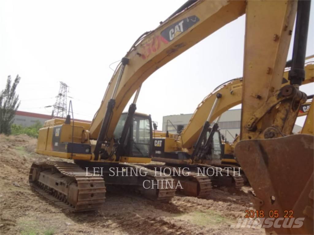 CAT 349D2 Pásová rýpadla