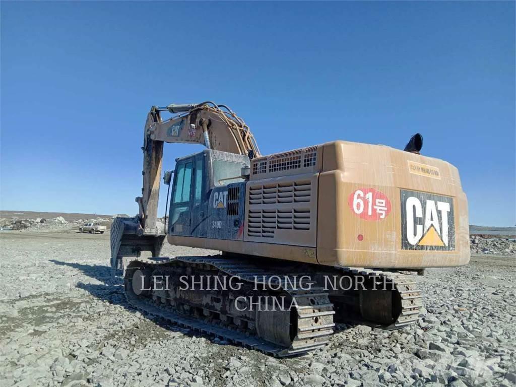 CAT 349D2 Pásová rýpadla