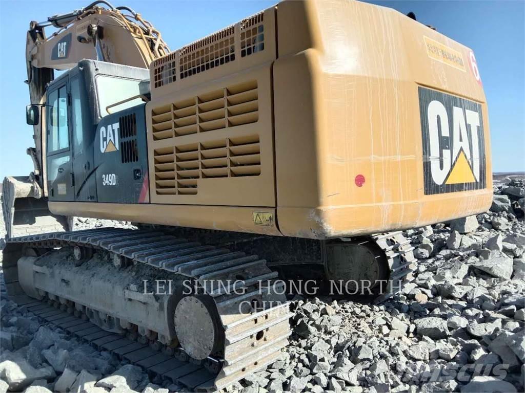 CAT 349D2 Pásová rýpadla