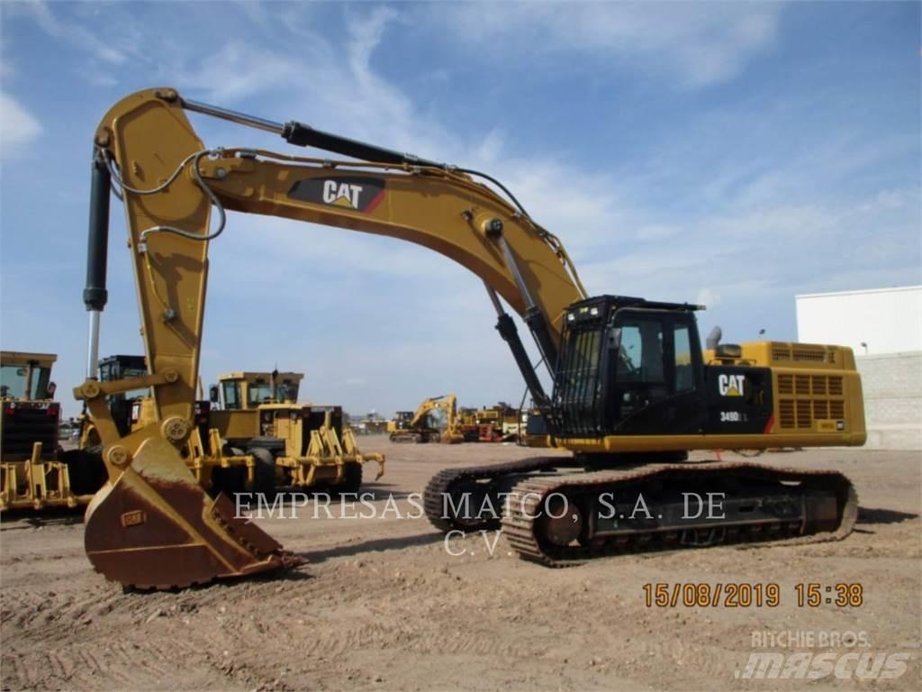 CAT 349D2L Pásová rýpadla