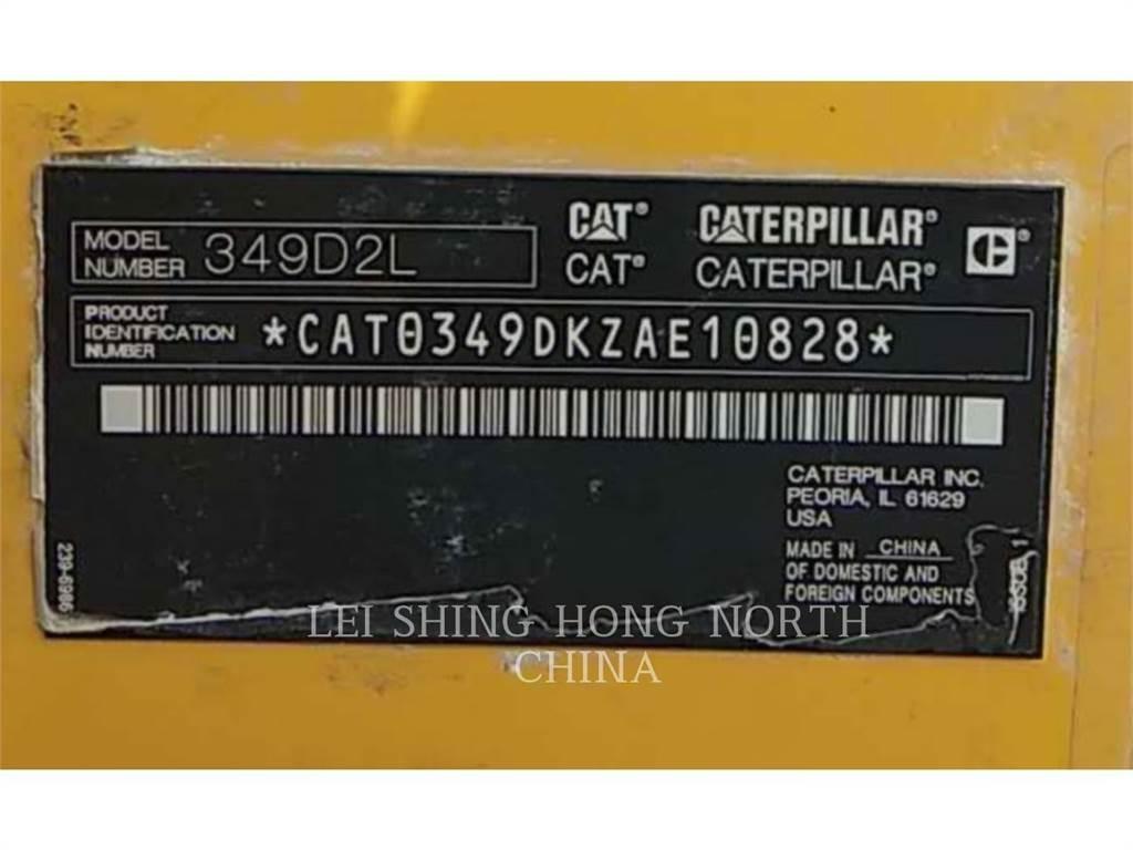 CAT 349D2L Pásová rýpadla