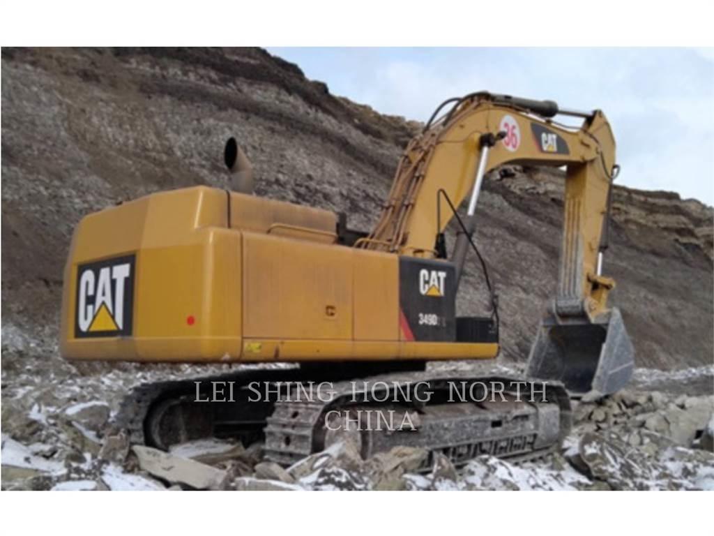 CAT 349D2L Pásová rýpadla