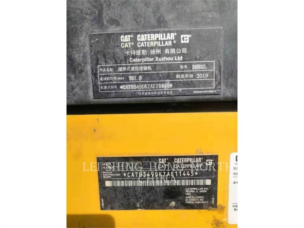 CAT 349D2L Pásová rýpadla