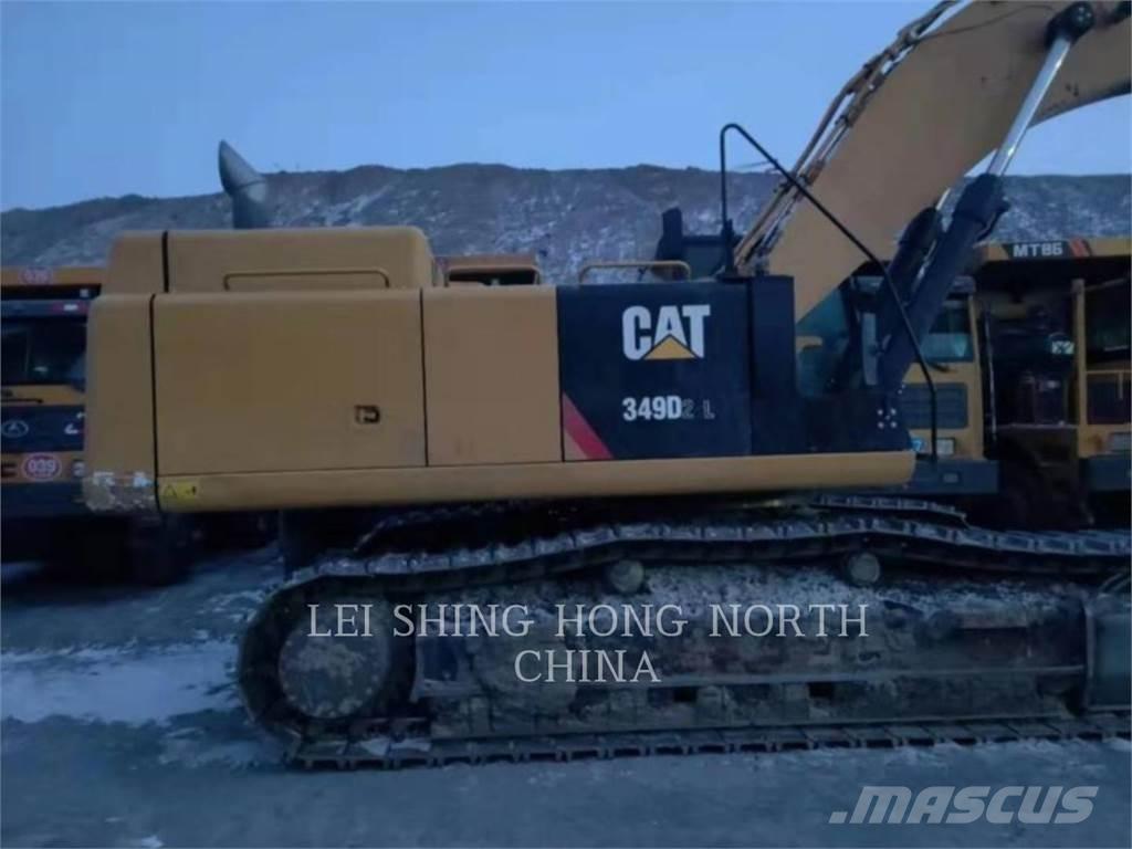 CAT 349D2L Pásová rýpadla