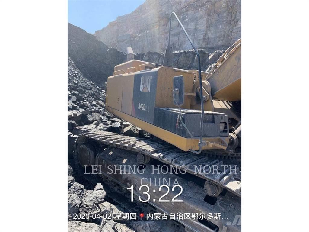 CAT 349D2L Pásová rýpadla