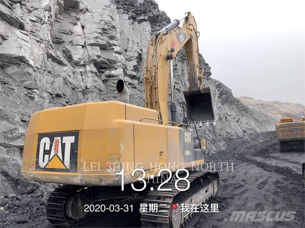 CAT 349D2L Pásová rýpadla