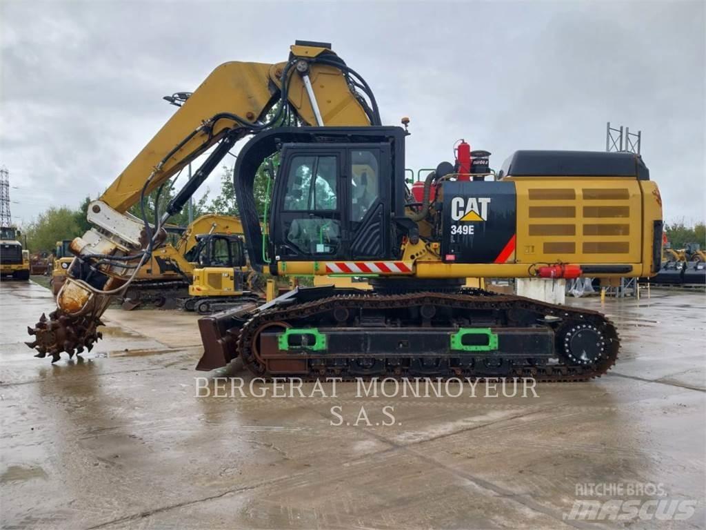 CAT 349E Pásová rýpadla