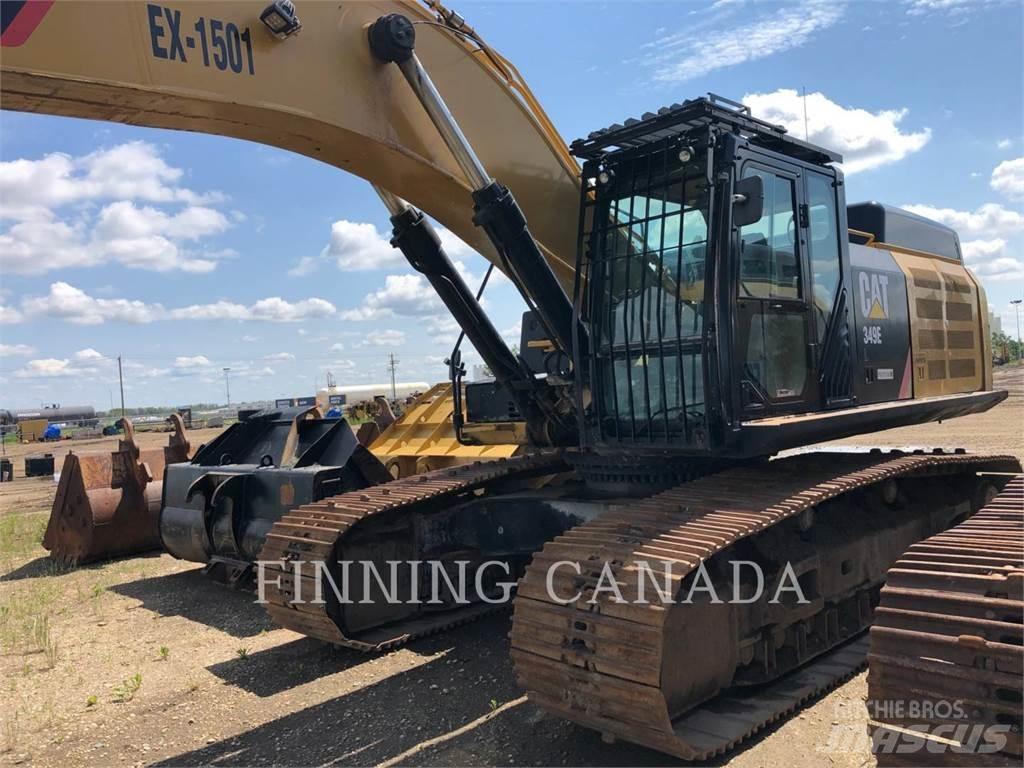 CAT 349E Pásová rýpadla