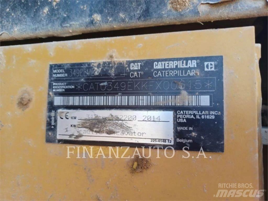 CAT 349E Pásová rýpadla