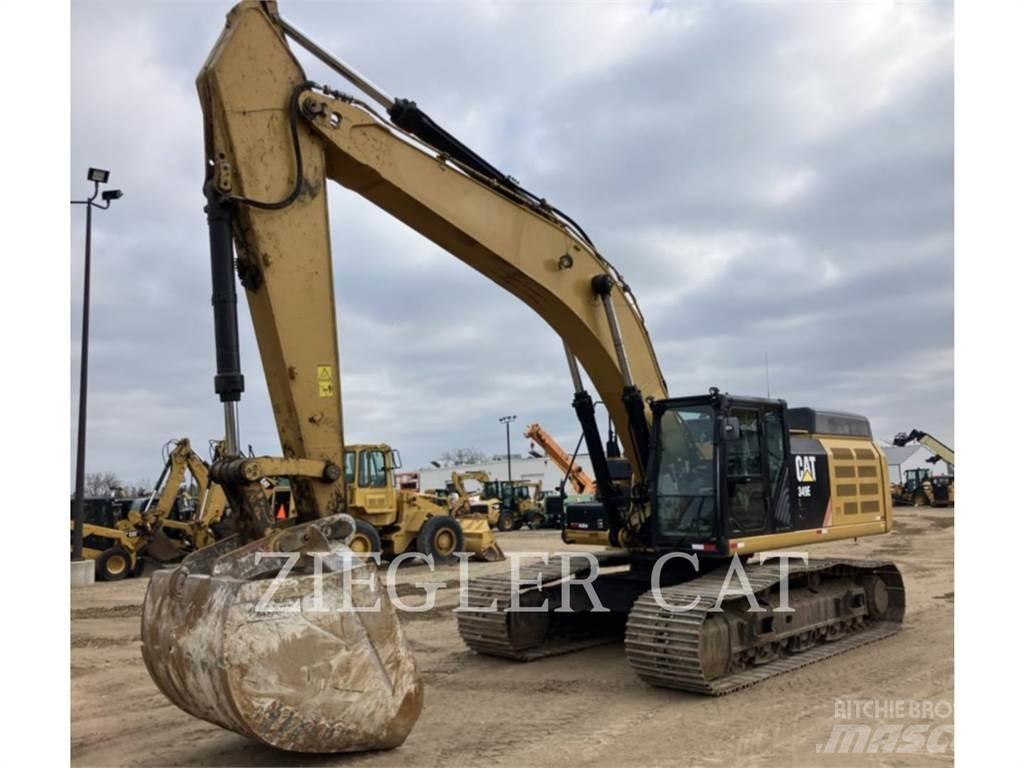 CAT 349E Pásová rýpadla