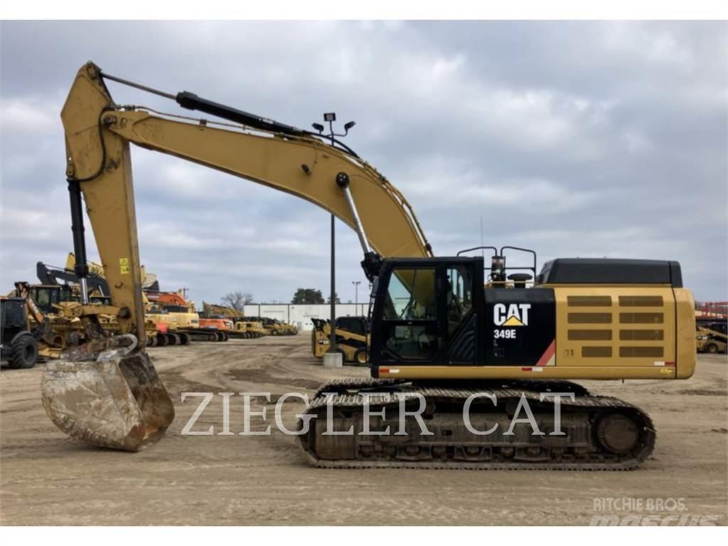 CAT 349E Pásová rýpadla