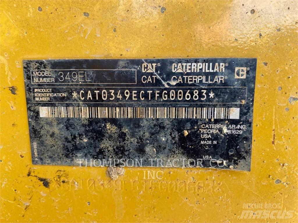 CAT 349EL Pásová rýpadla