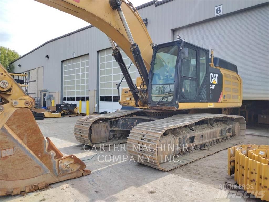 CAT 349F Pásová rýpadla