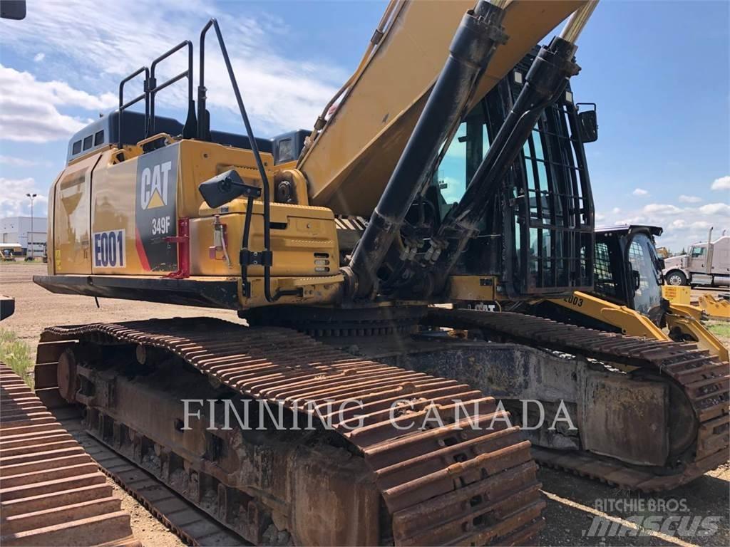 CAT 349F Pásová rýpadla