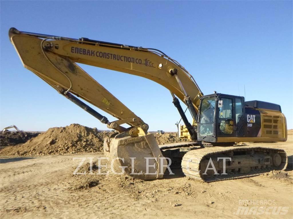 CAT 349F Pásová rýpadla