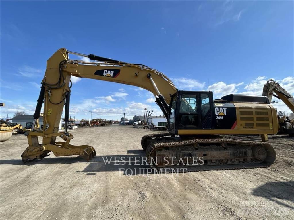 CAT 349F Pásová rýpadla