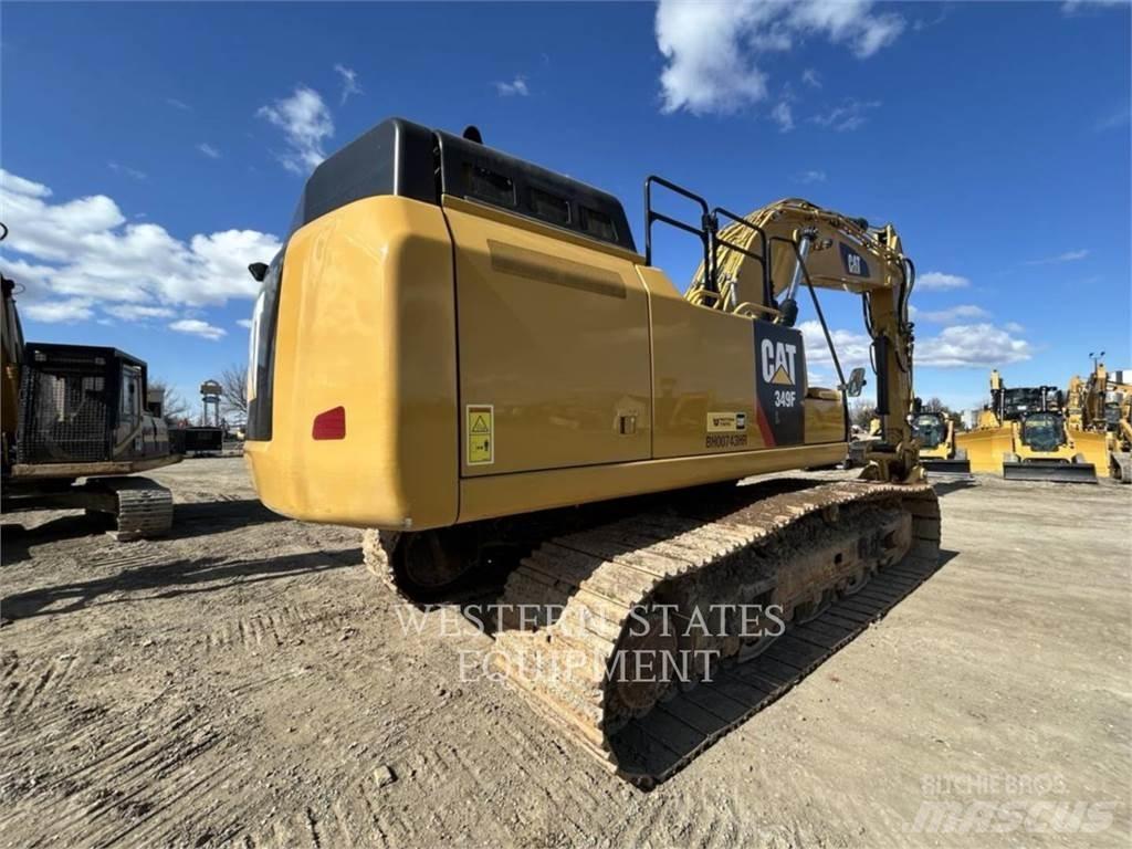 CAT 349F Pásová rýpadla