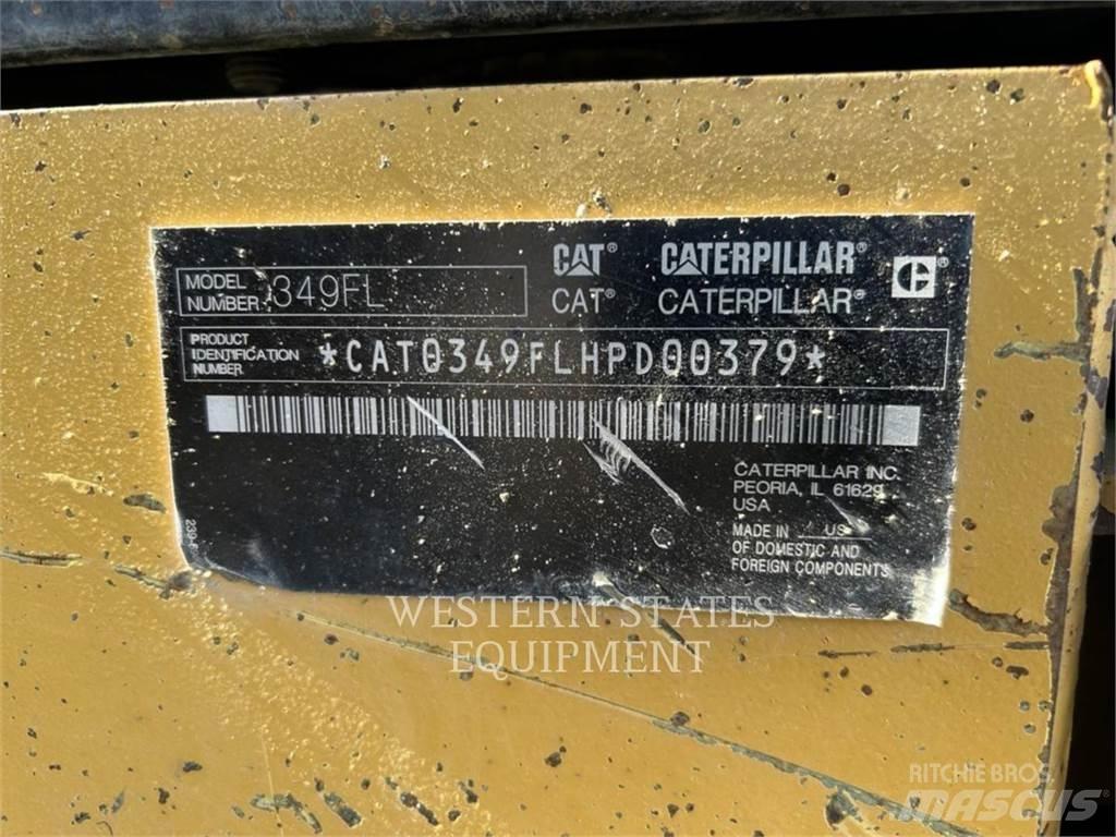 CAT 349F Pásová rýpadla