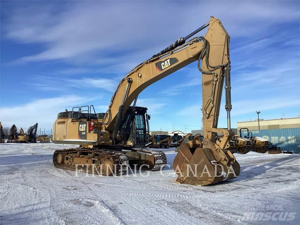 CAT 349F Pásová rýpadla