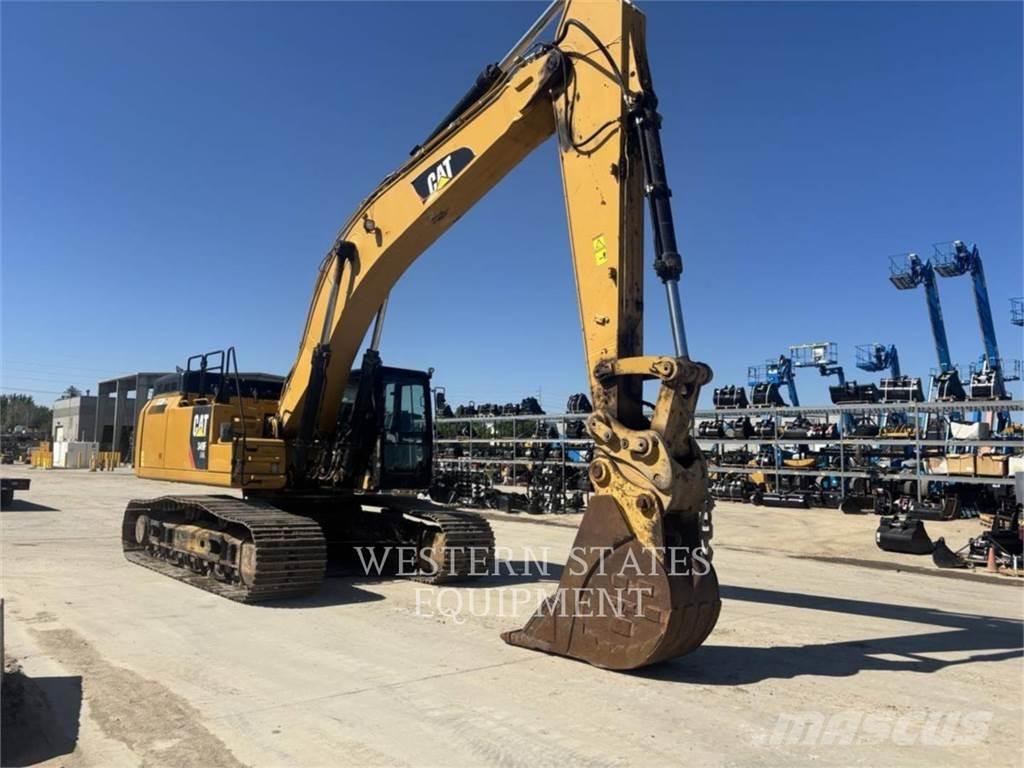CAT 349F Pásová rýpadla
