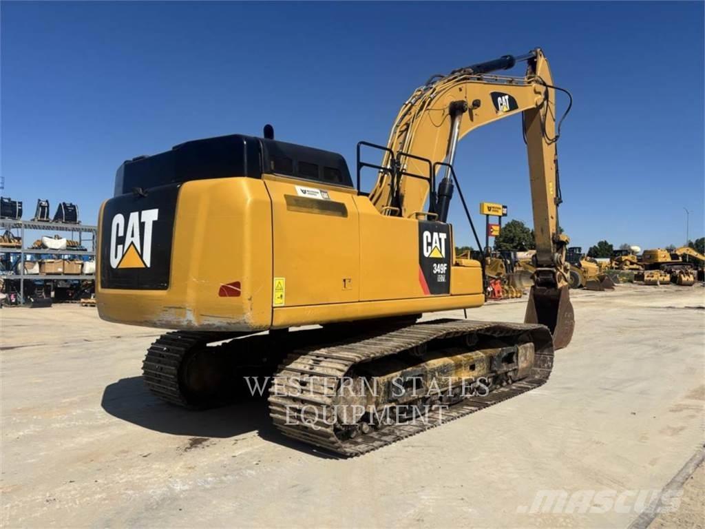 CAT 349F Pásová rýpadla