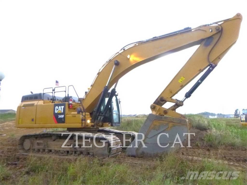 CAT 349F Pásová rýpadla