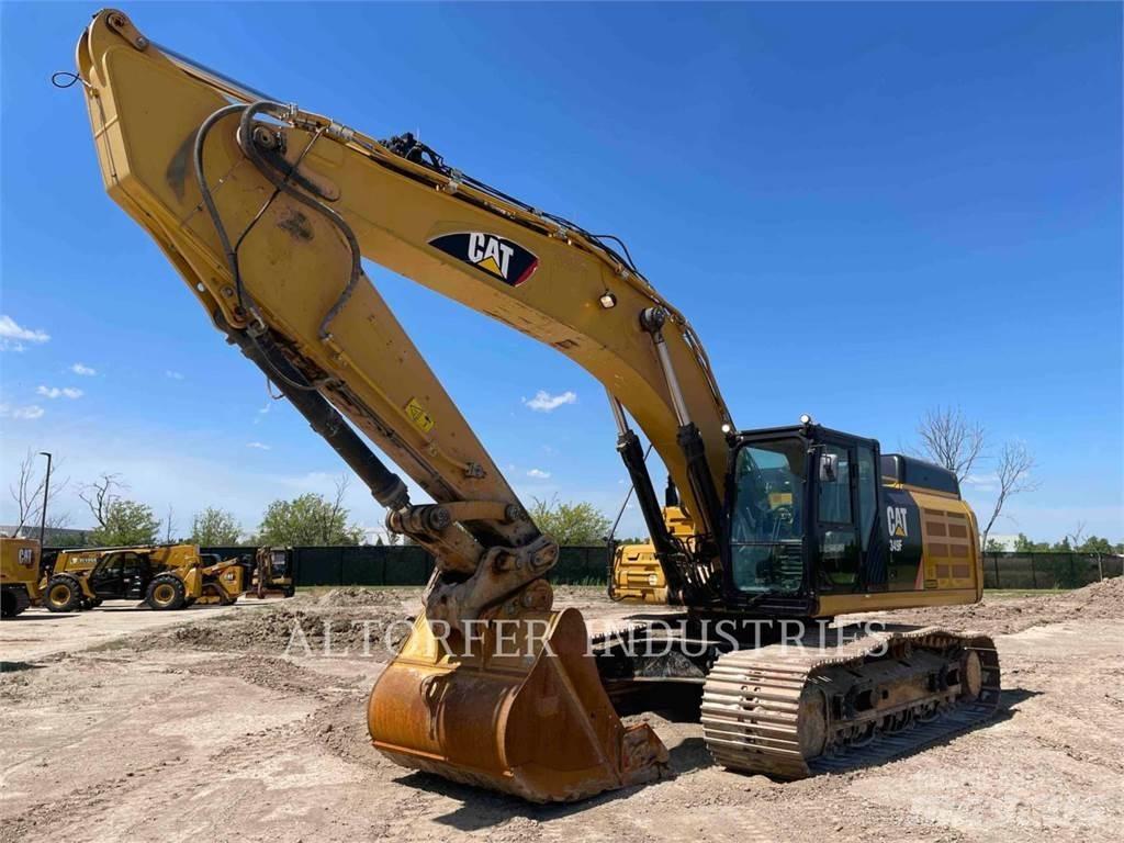 CAT 349FL Pásová rýpadla