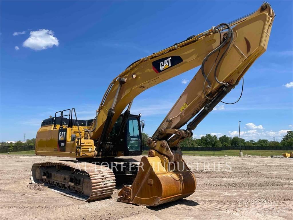 CAT 349FL Pásová rýpadla