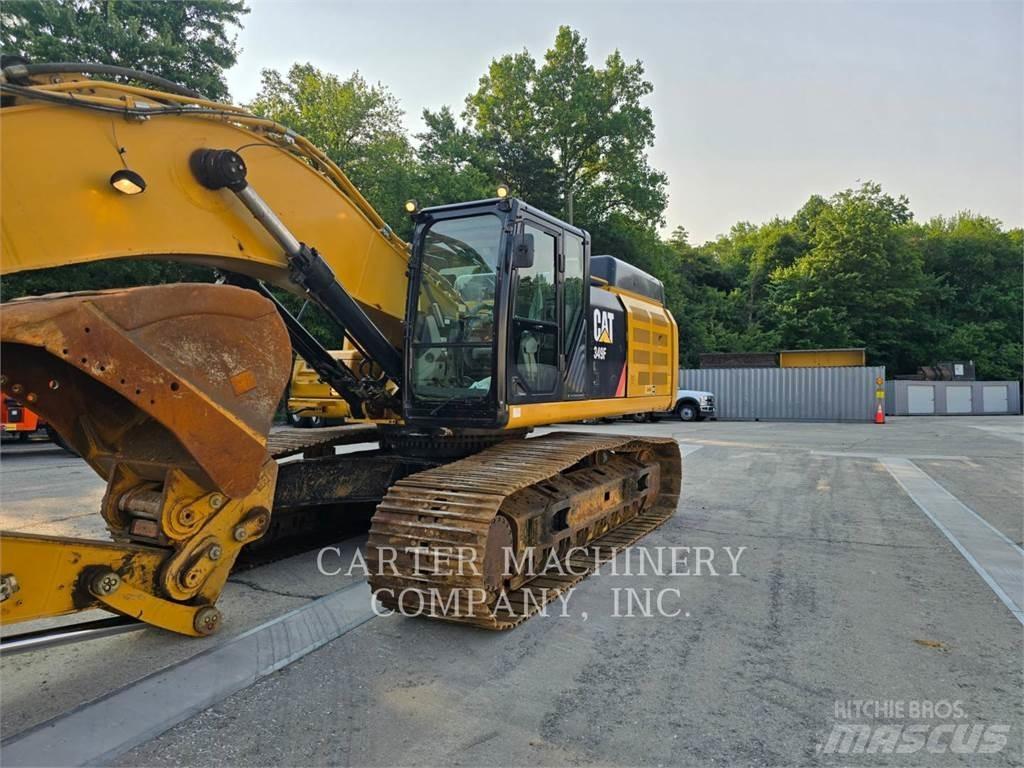 CAT 349FL Pásová rýpadla