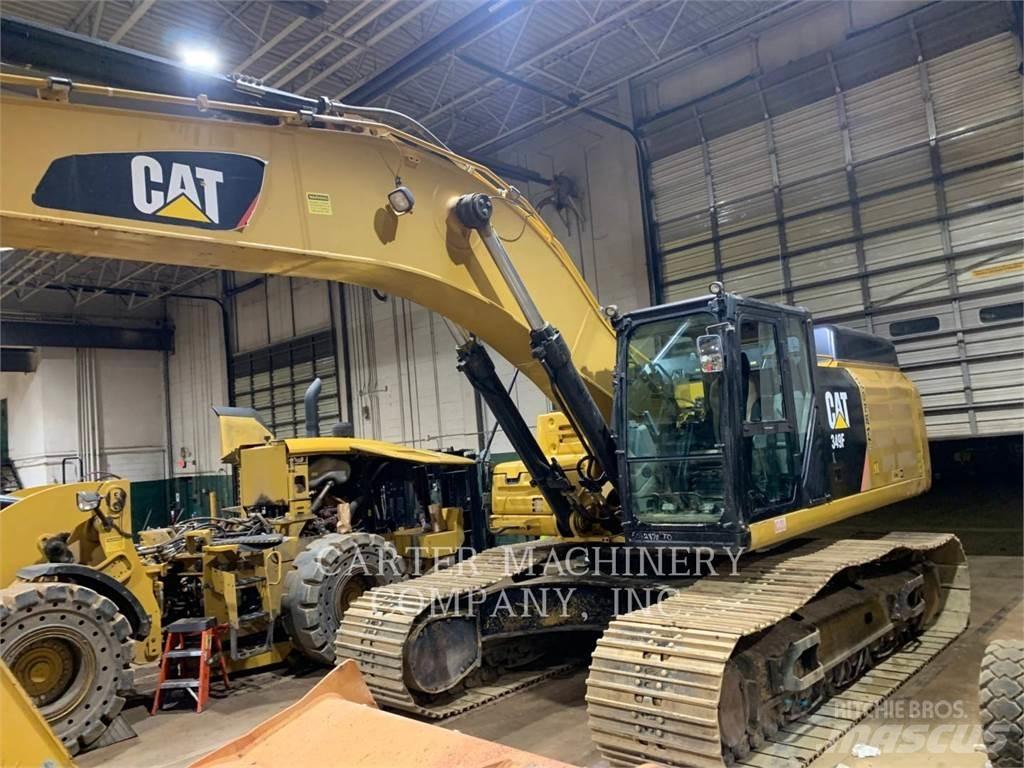 CAT 349FL Pásová rýpadla