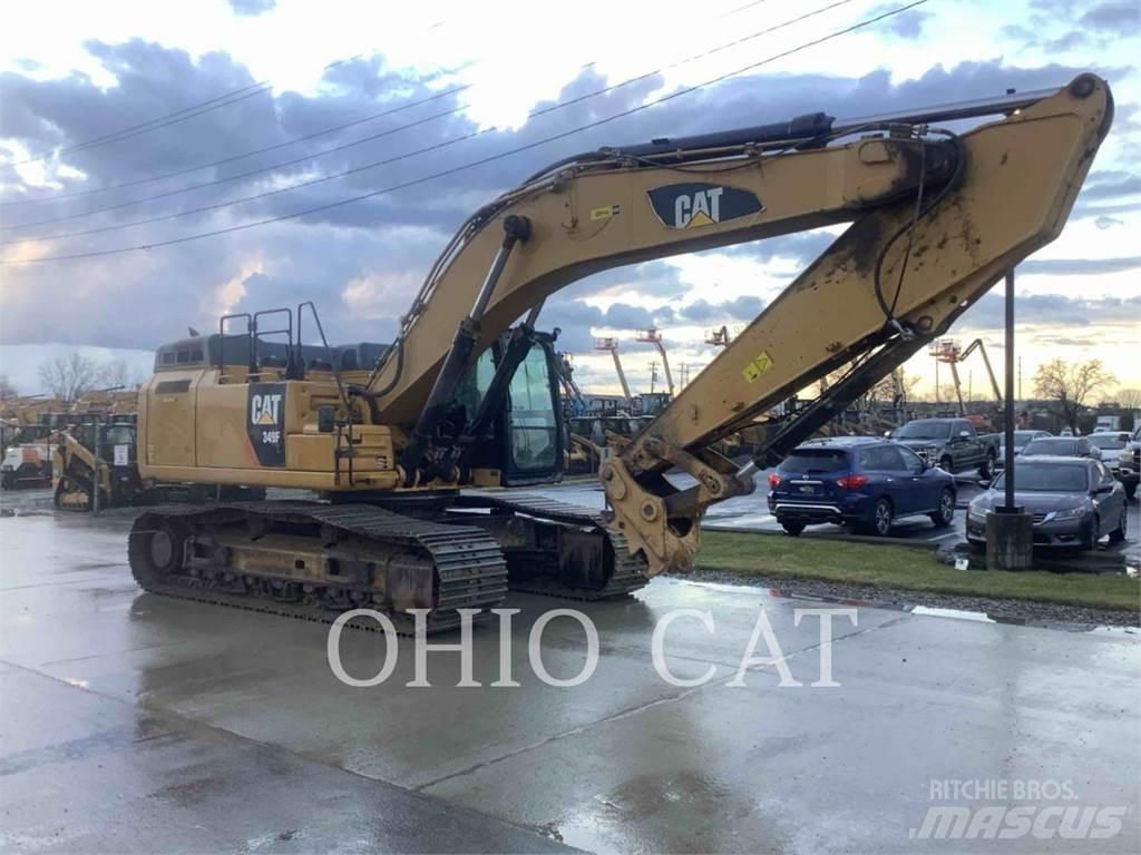 CAT 349FL Pásová rýpadla