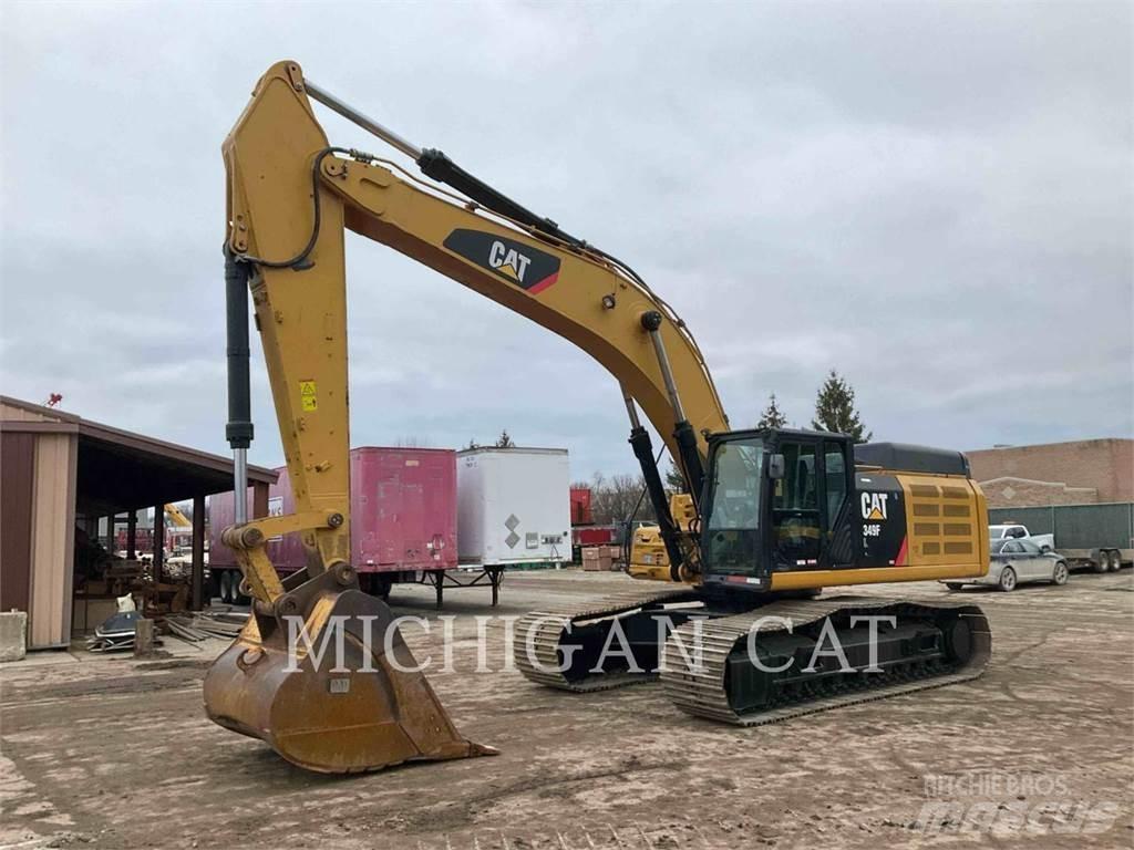CAT 349FL Pásová rýpadla