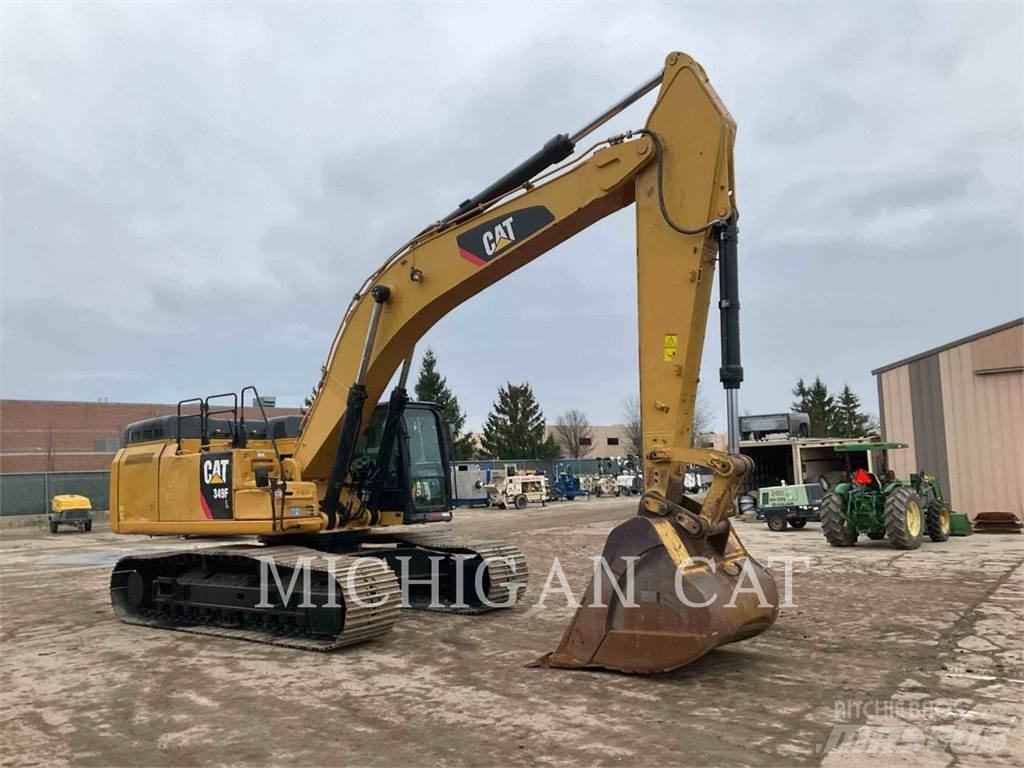 CAT 349FL Pásová rýpadla