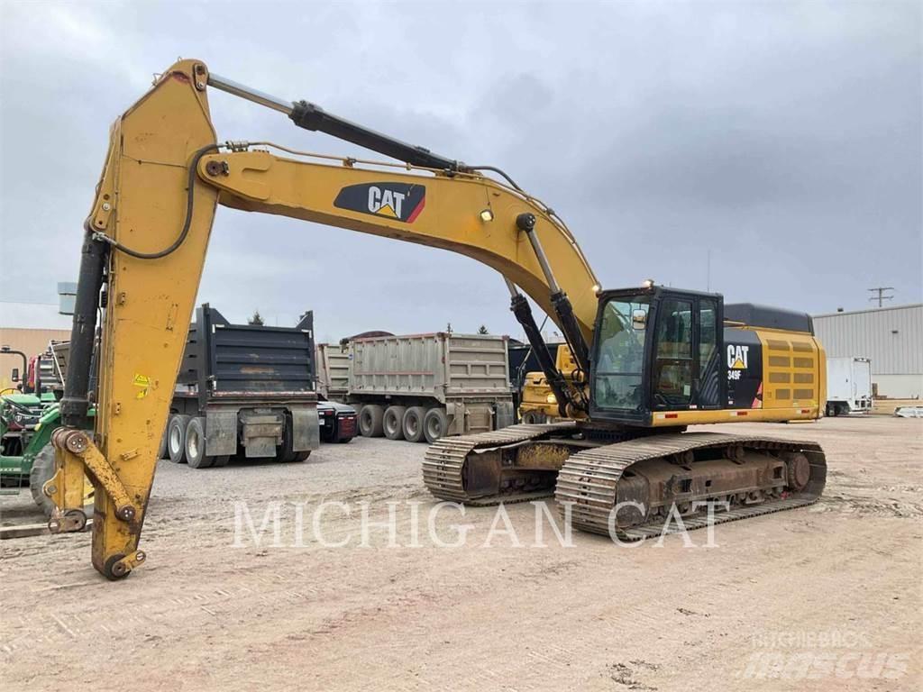 CAT 349FL Pásová rýpadla