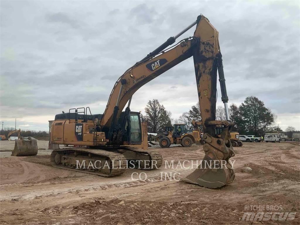 CAT 349FL Pásová rýpadla