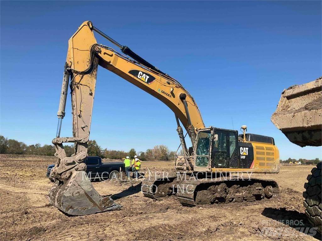 CAT 349FL Pásová rýpadla