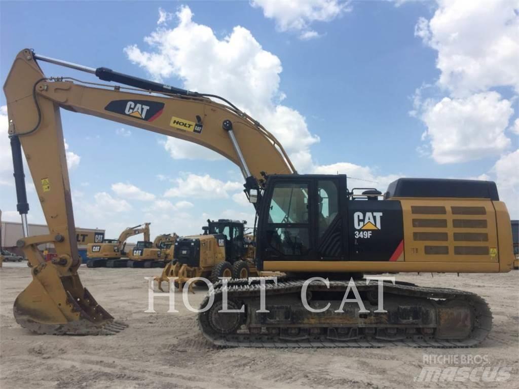 CAT 349FL Pásová rýpadla