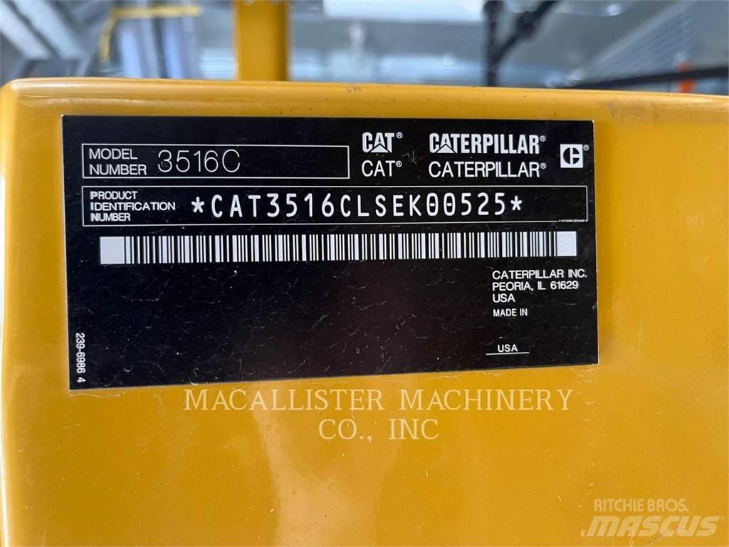 CAT 3516C Naftové generátory
