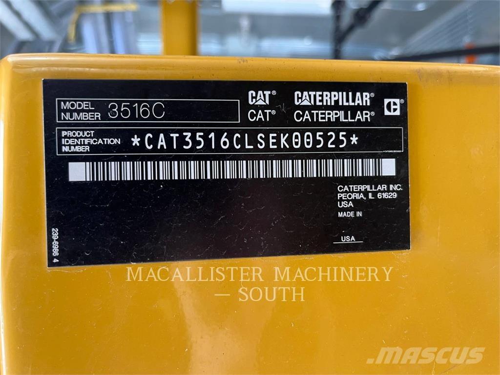 CAT 3516C-HD Naftové generátory