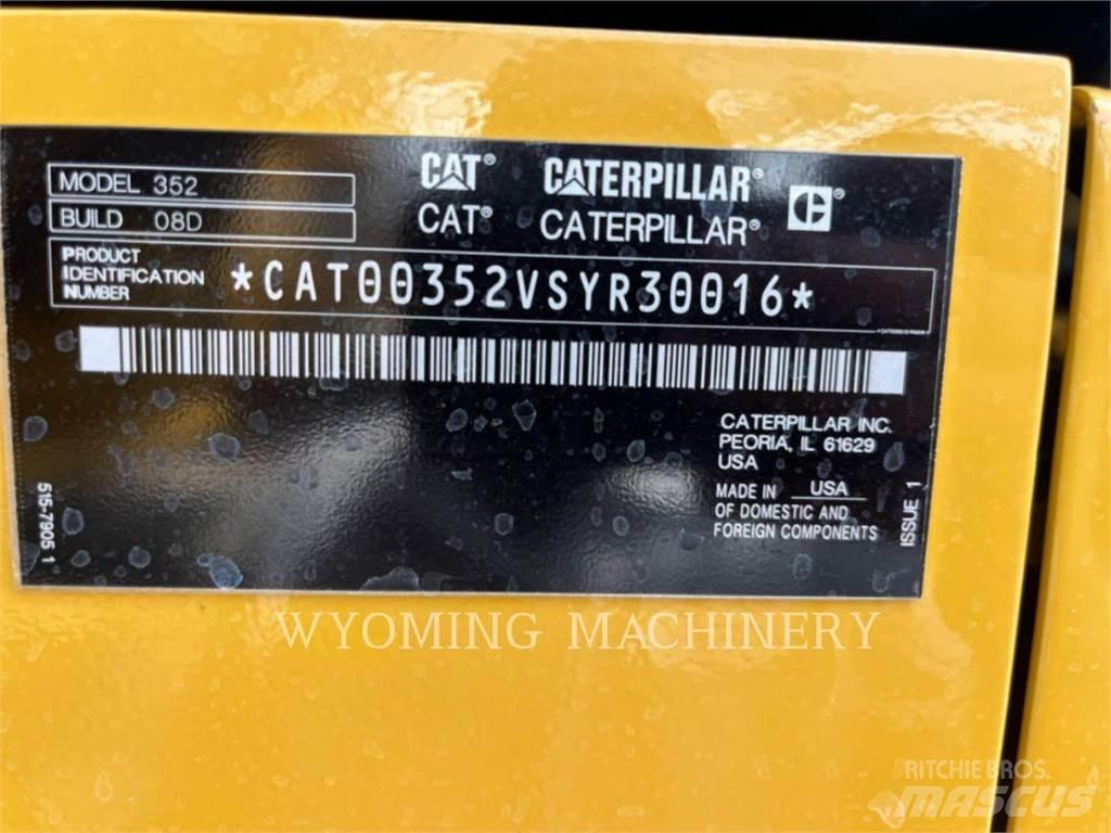 CAT 352 Pásová rýpadla
