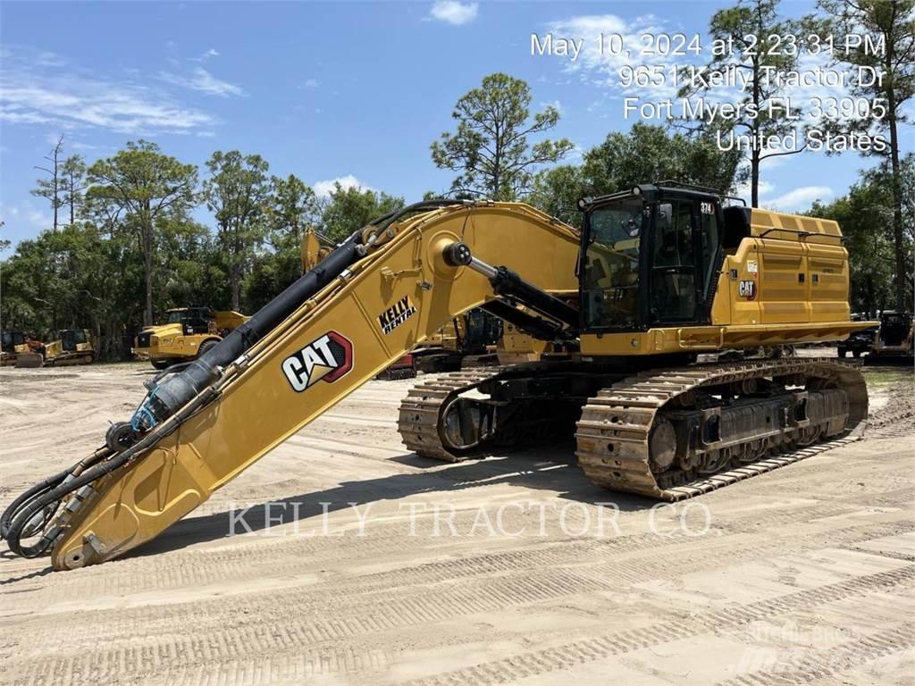 CAT 374 Pásová rýpadla