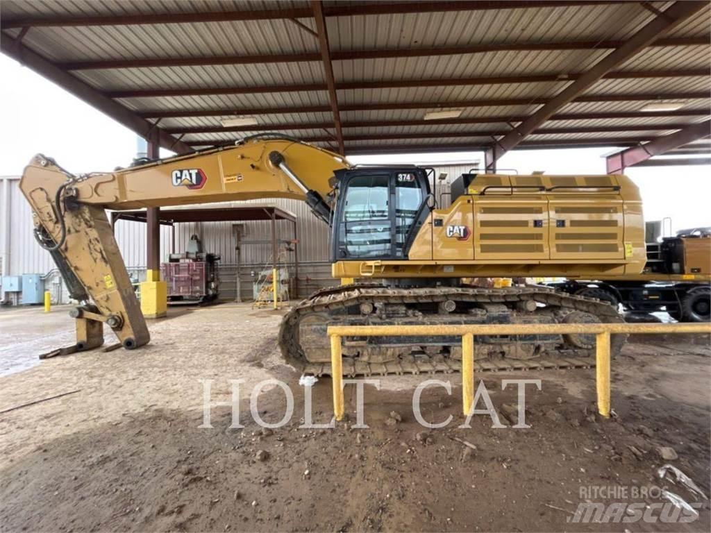 CAT 374 Pásová rýpadla