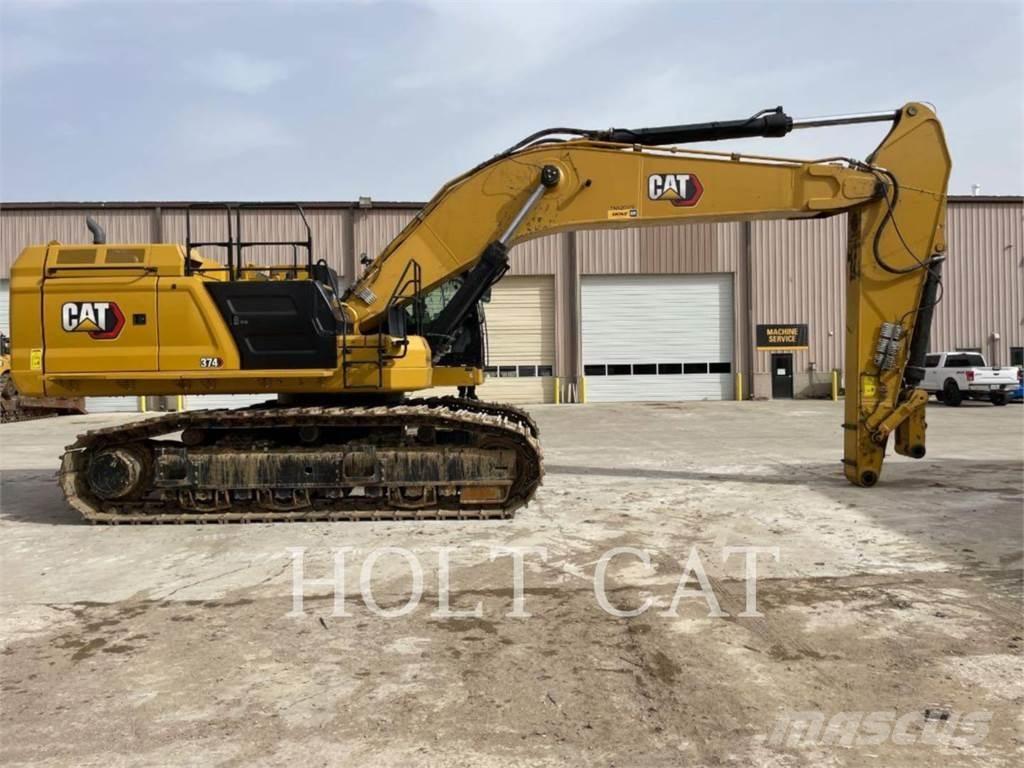 CAT 374 Pásová rýpadla