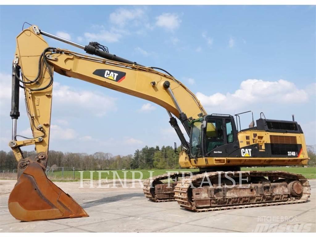 CAT 374D Pásová rýpadla