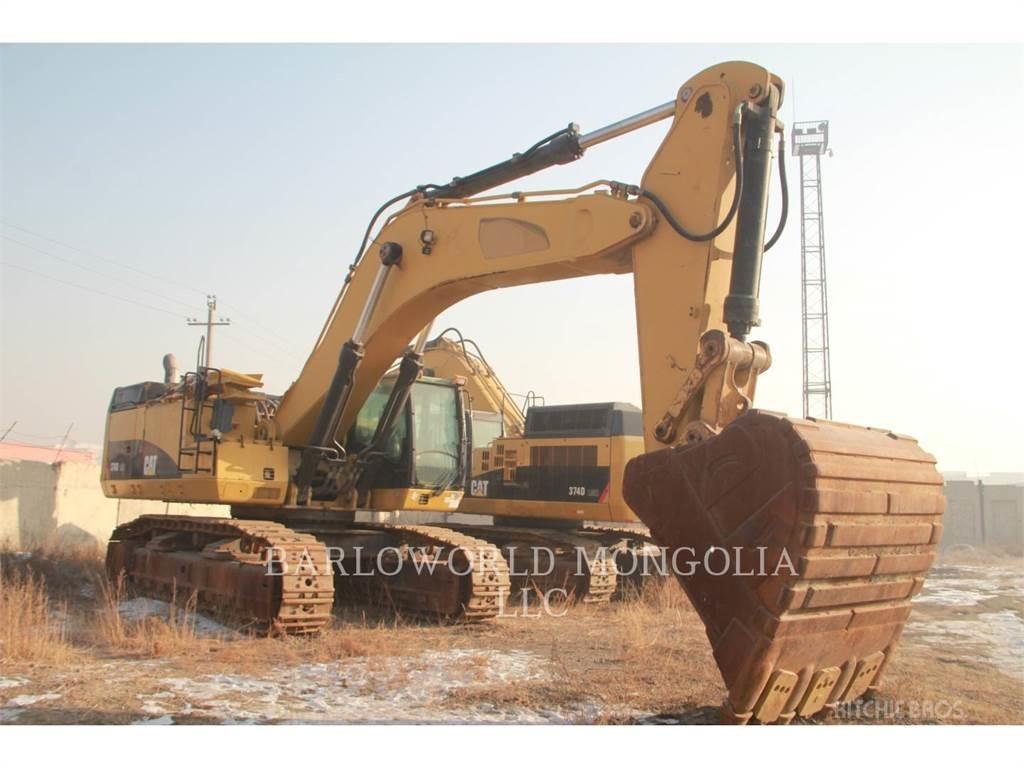 CAT 374DL Pásová rýpadla