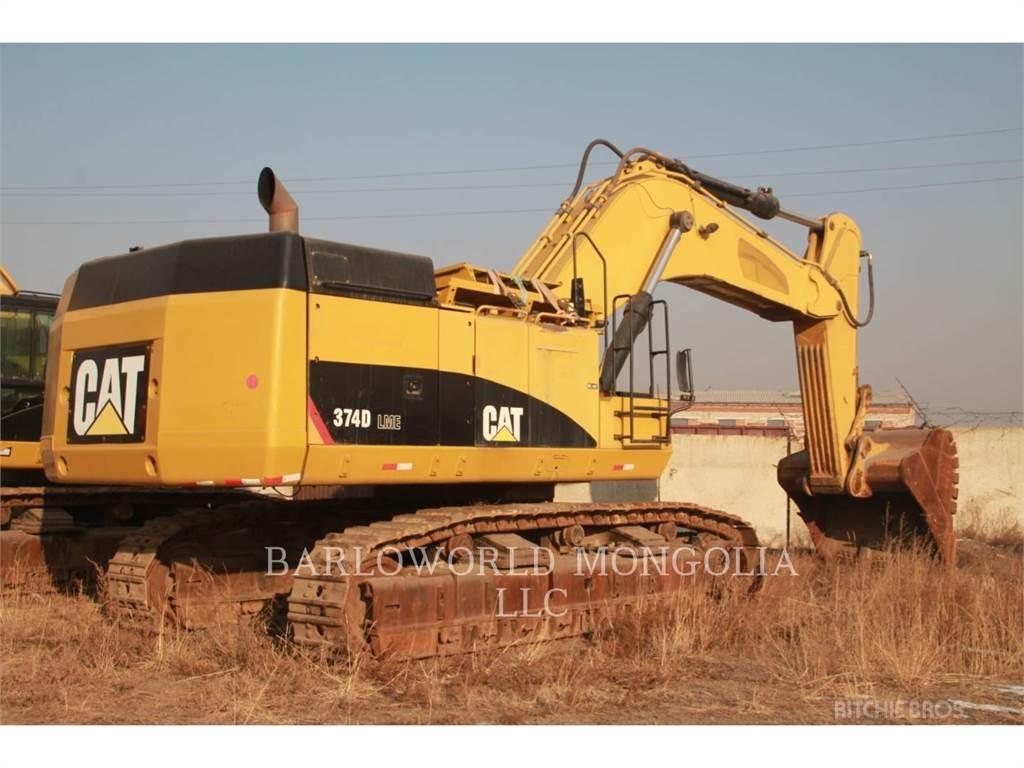 CAT 374DL Pásová rýpadla