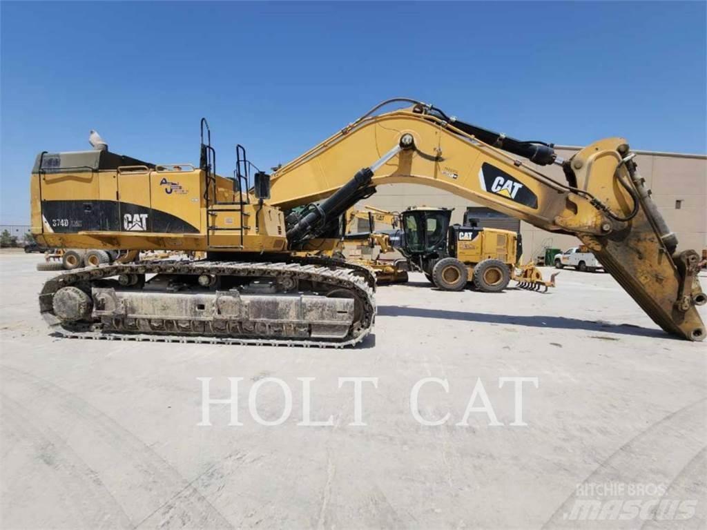 CAT 374DL Pásová rýpadla