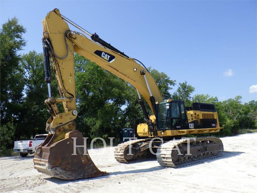 CAT 374DL Pásová rýpadla