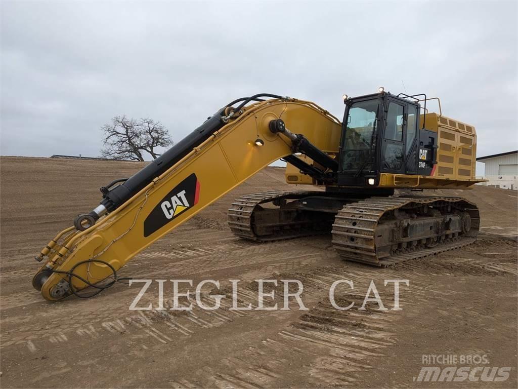 CAT 374F Pásová rýpadla
