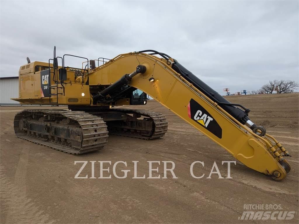 CAT 374F Pásová rýpadla